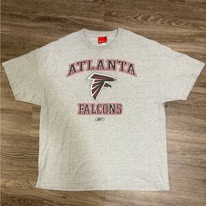 Vintage Atlanta Falcons Reebok Gray T-Shirt